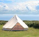 Pre erected luxury camping accommodation in Pembrokeshire